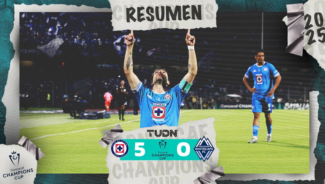 Cruz Azul golea a Vancouver y es campeón de la Concacaf Champions Cup 2025