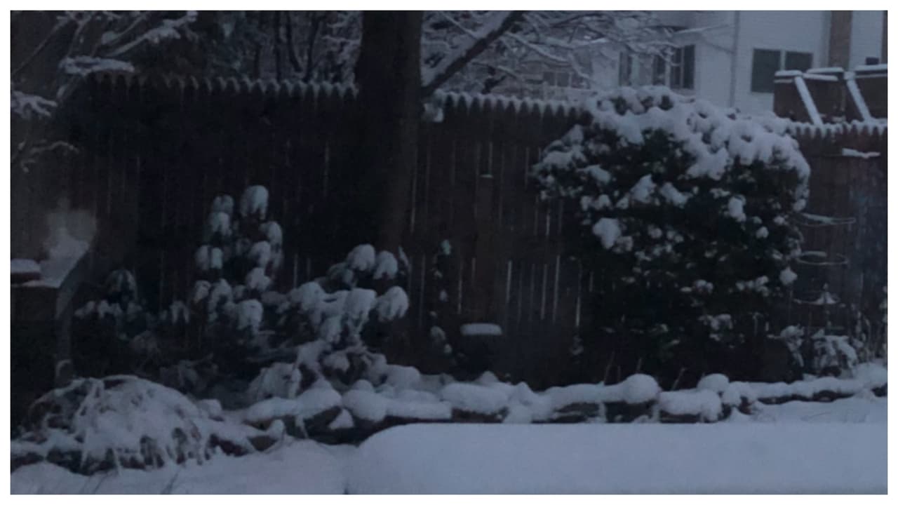 "Nevada de esta mañana". Autora: Yeny Coba.