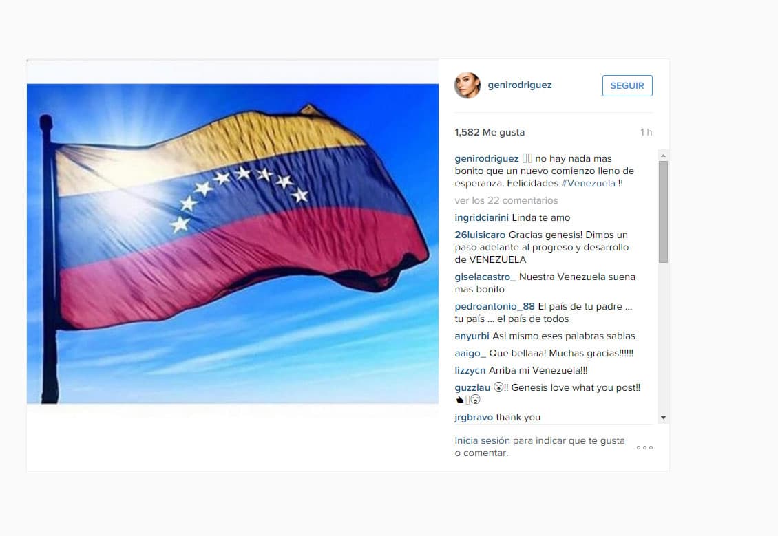 Génesis Rodríguez.