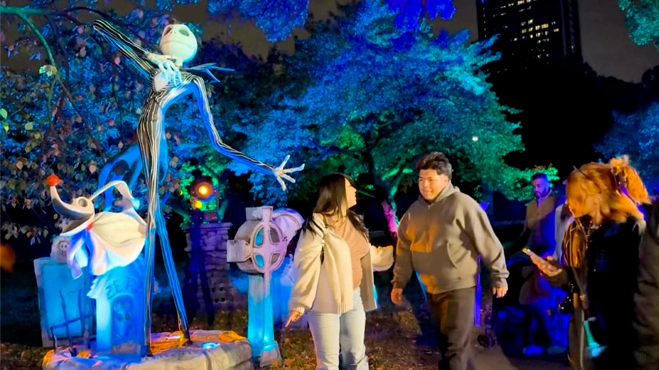 El Jardín Botánico de Nueva York abre atracción de Halloween inspirada en una famosa película