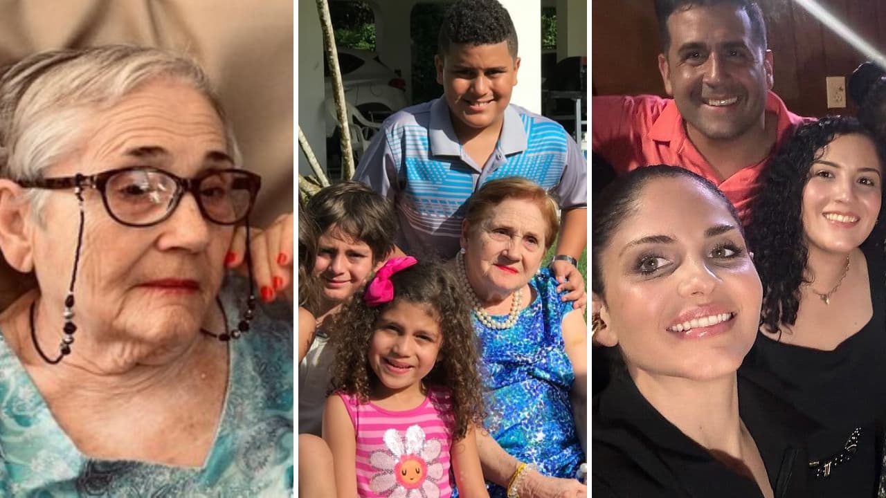 La abuela de Astrid Rivera.