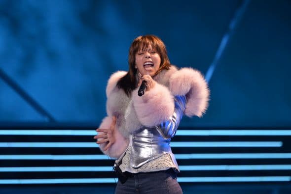 Y así lució en el ensayo.