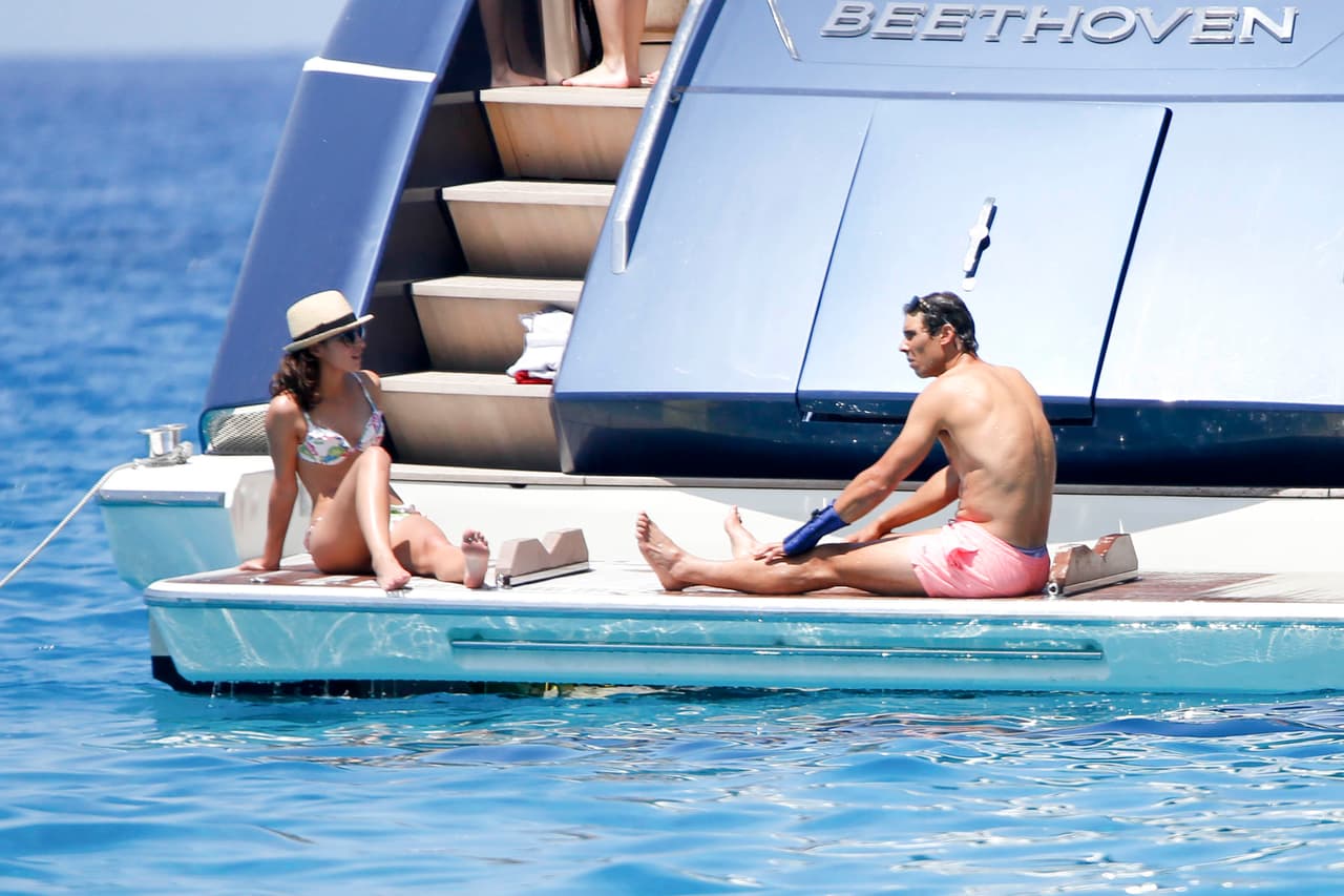 Después estuvo coqueteando con Xisca.