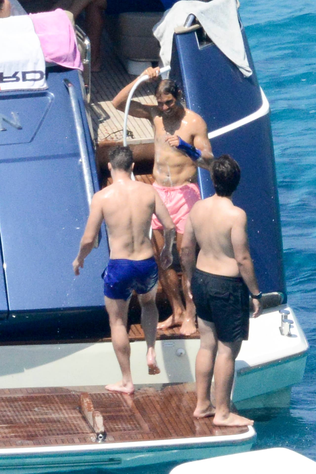 Una fiesta entre amigos.