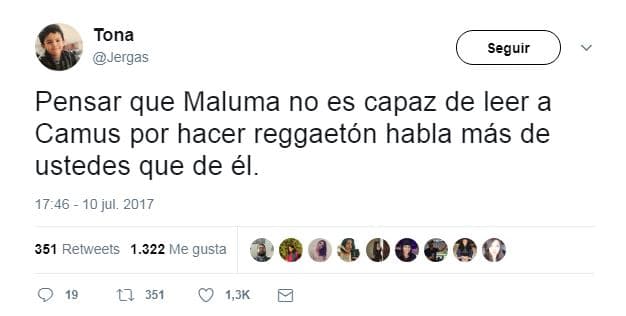 Aunque la mayoría de los memes son en tono de burla, hubo quienes, de una forma inteligente, defendieron al cantante.