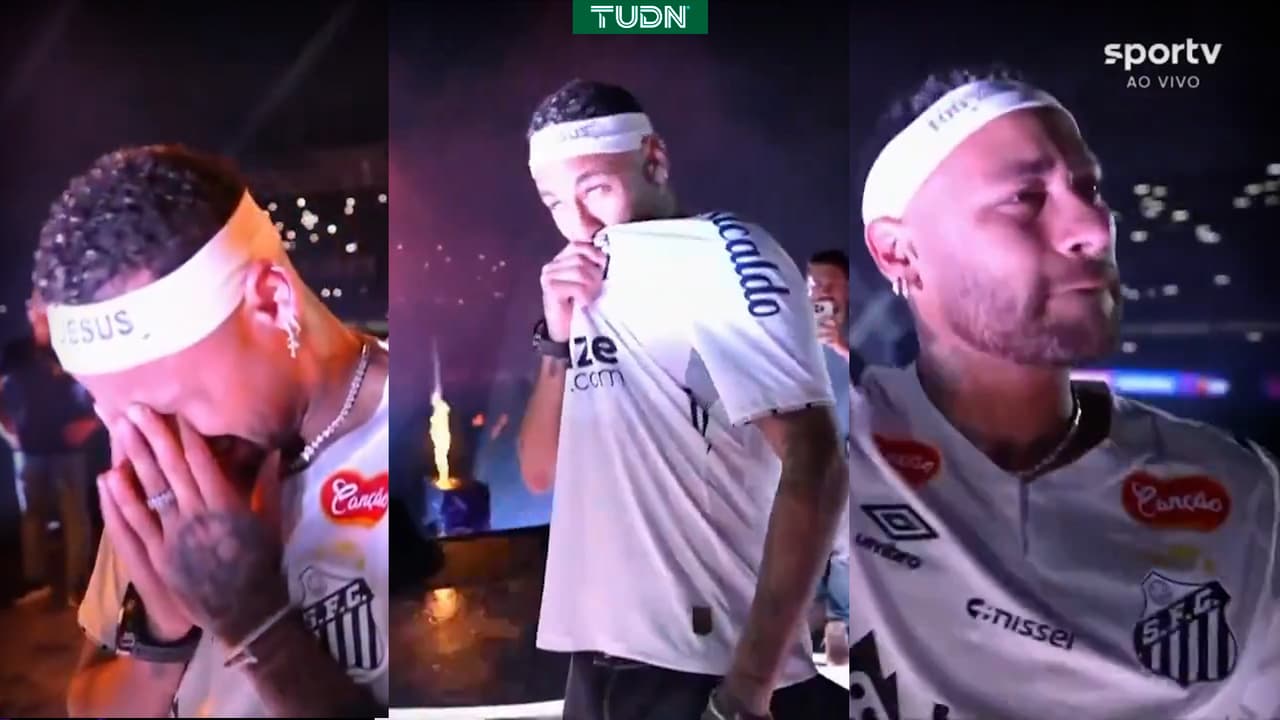 Neymar no aguanta el llanto y rompe el corazón de todos sus fanáticos