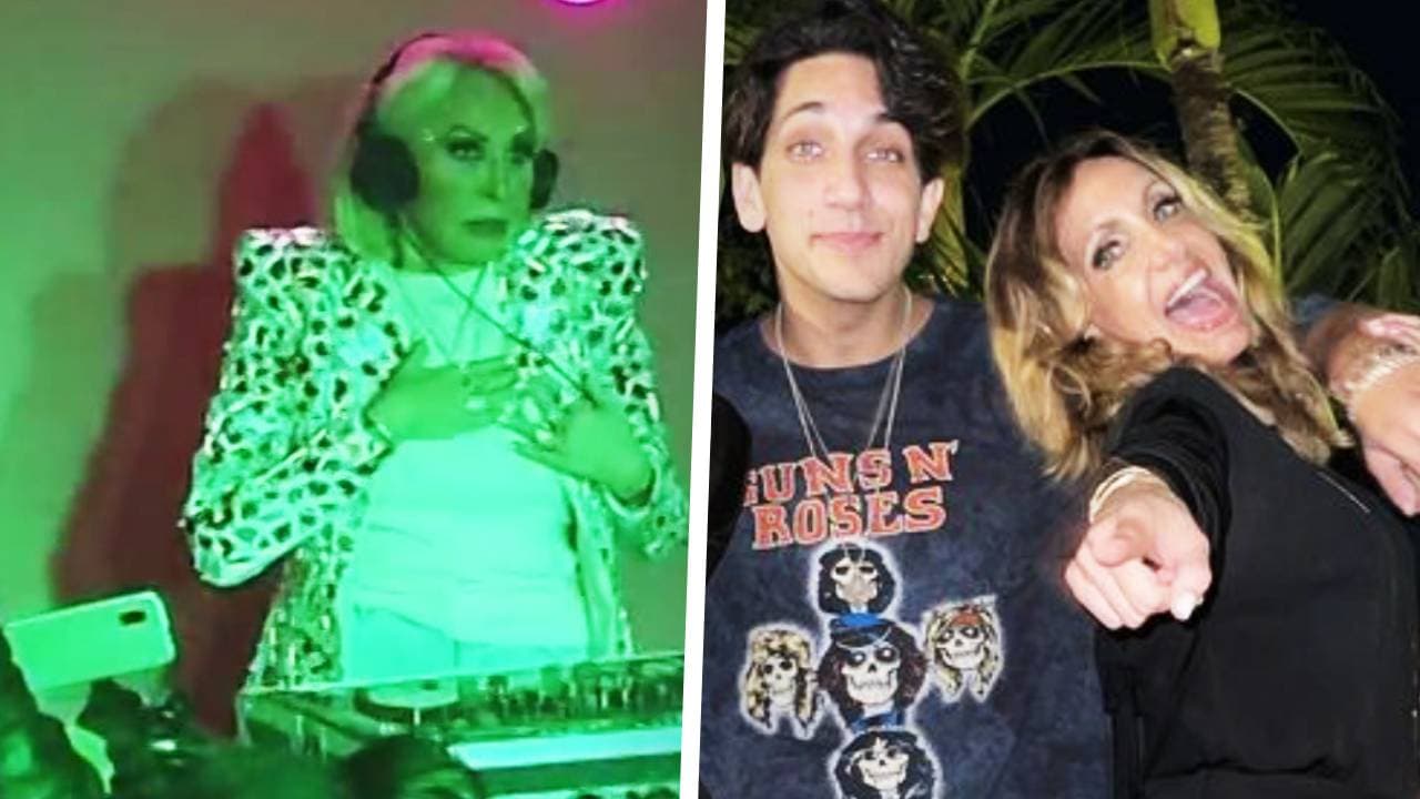 Ahora es DJ: Laura Bozzo le hace competencia directa al hijo de Lili Estefan
