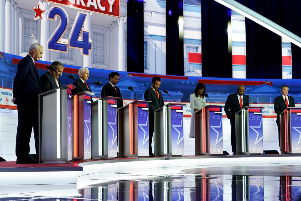 Estos son los 7 candidatos que clasificaron para el segundo debate presidencial republicano