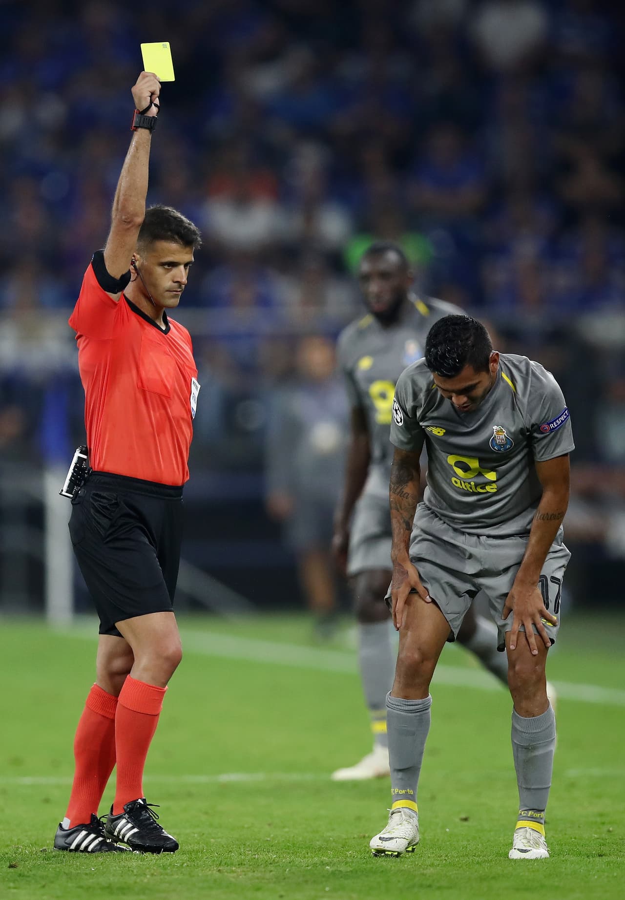 Al minuto 60 entró Corona por Aboubakar y al 78' fue amonestado. Herrera también recibió tarjeta amarilla al 86'.