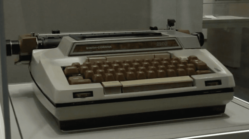 Esta máquina de escribir eléctrica fue la que usó García Márquez para escribir 'El otoño del patriarca', publicada en 1975.