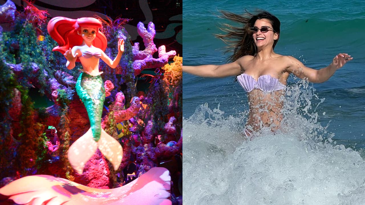 El bikini que lució Clarissa Molina hizo recordar a 'La Sirenita' a algunos de sus seguidores.