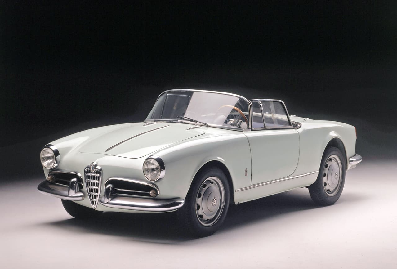 Alfa Romeo Giulietta Spider de 1955.
