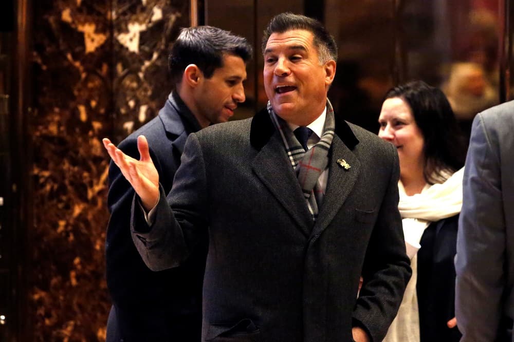 El empresario Vincent Viola, en la Torre Trump de Nueva York, el 16 de diciembre.