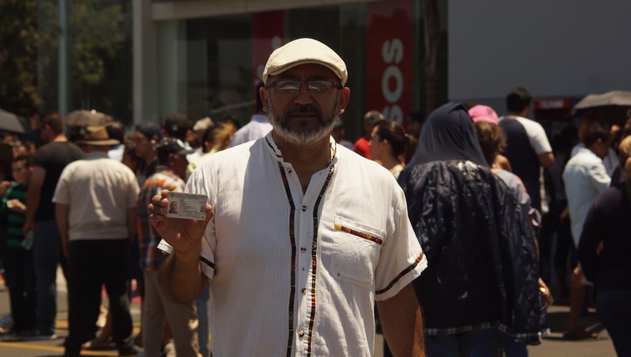 Los mexicanos que cruzaron la frontera desde EEUU para votar