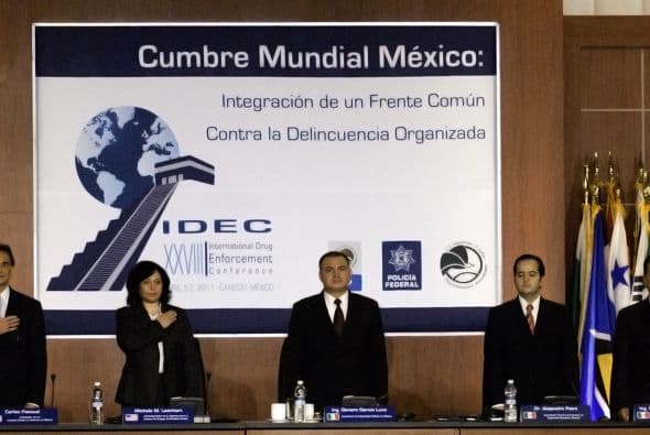 Más de una centena de países se encuentran preocupados por el "largo alcance" que muestran los carteles mexicanos de las drogas y la expansión hacia Centroamérica.