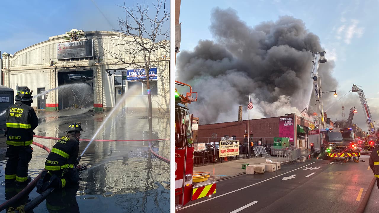 Esta mañana, El Departamento de Bomberos de Chicago atendió una emergencia en la cuadra 5000 al norte de la calle Clark, donde 
<a href="https://www.univision.com/local/chicago-wgbo/combaten-incendio-ravenswood" target="_blank">un incendio consumía un inmueble donde operaban dos talleres automotrices</a>.