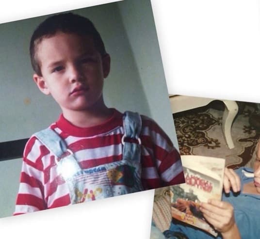 1. José Álvaro Osorio Balvin, es el nombre real de J Balvin, quien desde niño ya era adorable, encantador y aún con 31 años conserva esa chispa.