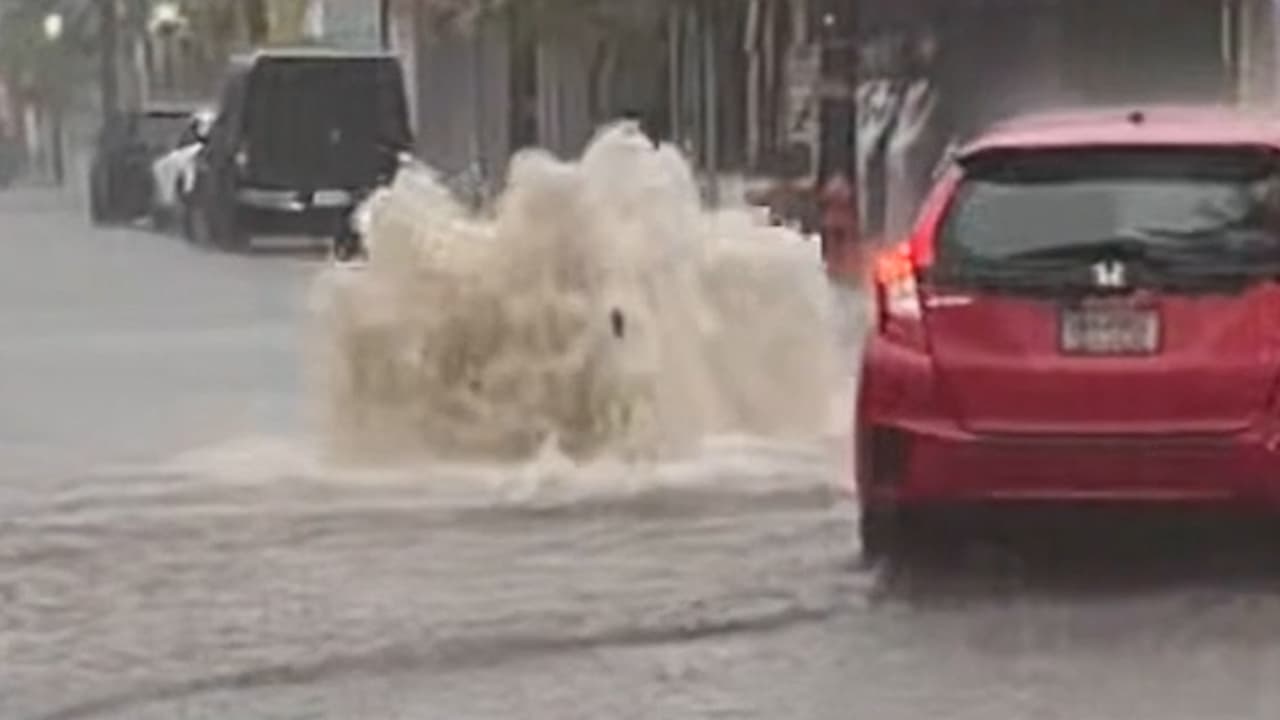 Las imágenes de las inundaciones en Nueva York y Nueva Jersey: están bajo estado de emergencia