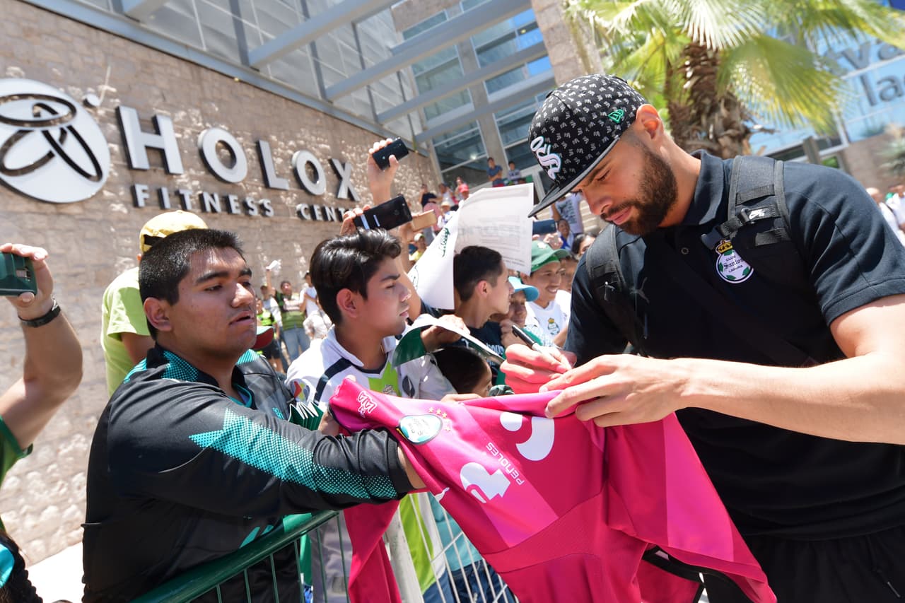 Los jugadores respondieron a ese cariño y compartieron con sus seguidores.