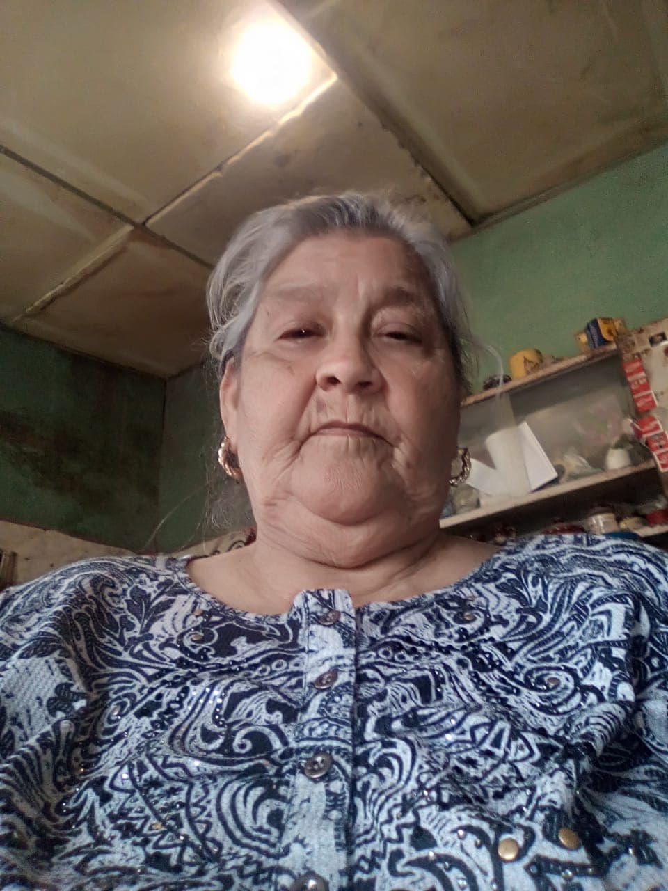 Malena Ortiz nos comparte la foto de su madre Consuelo a quien no ve desde hace 2 años debido a la pandemia.