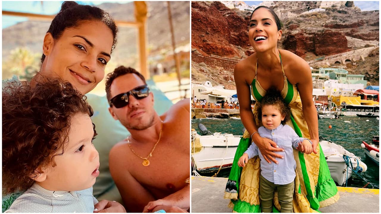 Francisca casi se cae de las escaleras en su luna de miel por culpa de su espectacular outfit