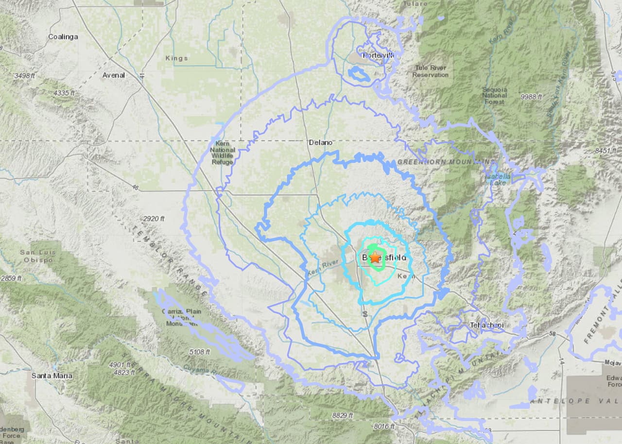 Temblor de mediana intensidad remeció a los habitantes del sur del Valle la noche del martes
