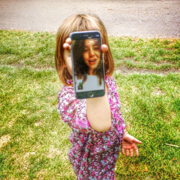 Y ella es es Fiona, la más pequeña de la familia, tiene 6 años.