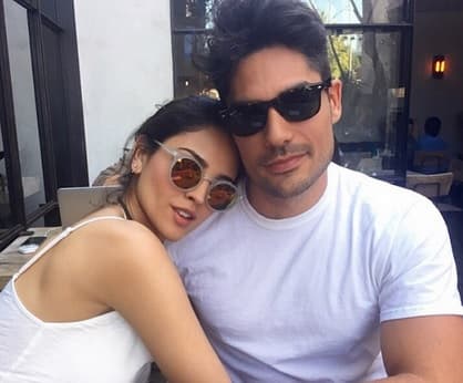 En tanto, Eiza y DJ Cotrona estaban más felices que nunca.