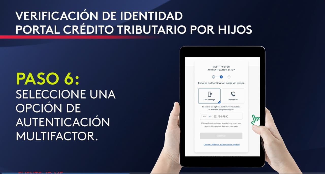 Por qué una cuenta ID.me es importante para el dinero del crédito tributario por hijos