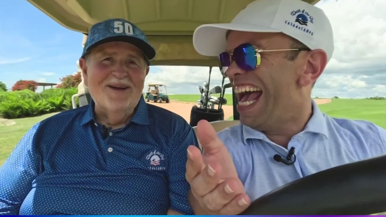 Raúl de Molina se fue a jugar golf con Carlitos y asegura "hizo trampa"