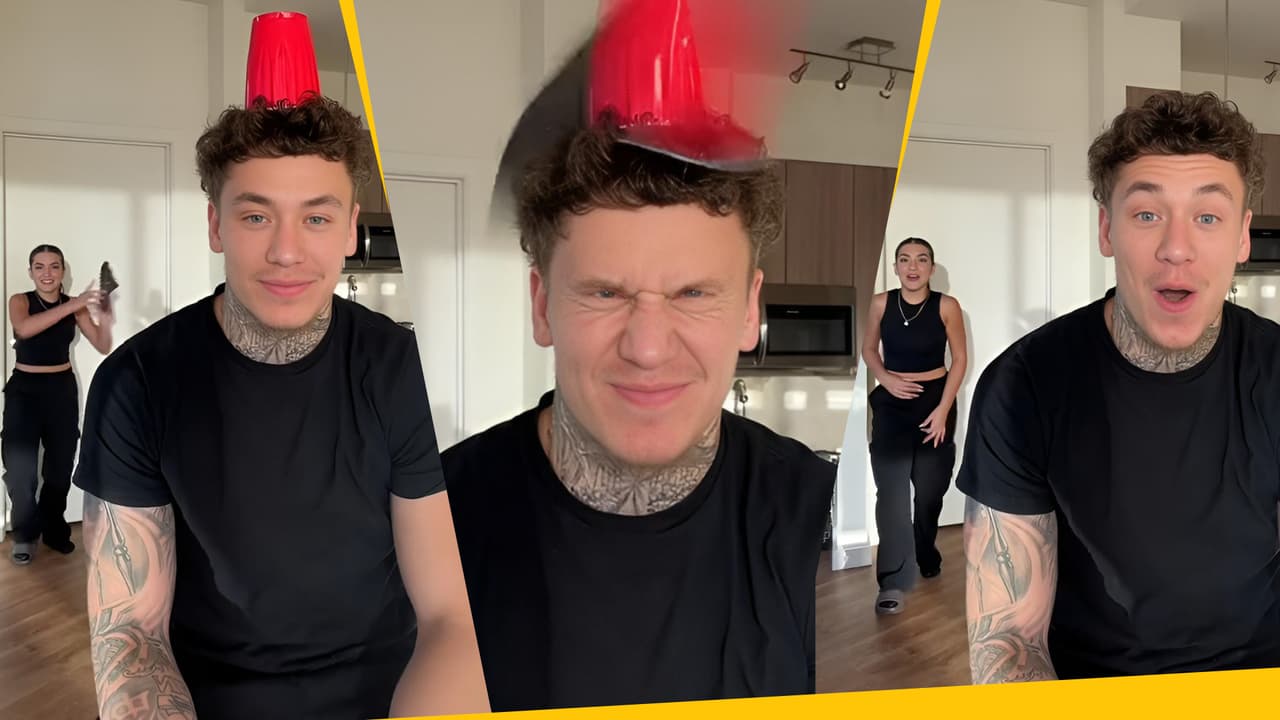 'Confío en mi chica latina': el divertido reto en el que debes lanzar una chancla voladora