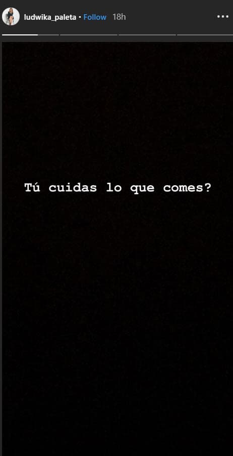 La actriz comienza el mensaje haciendo un cuestionamiento.