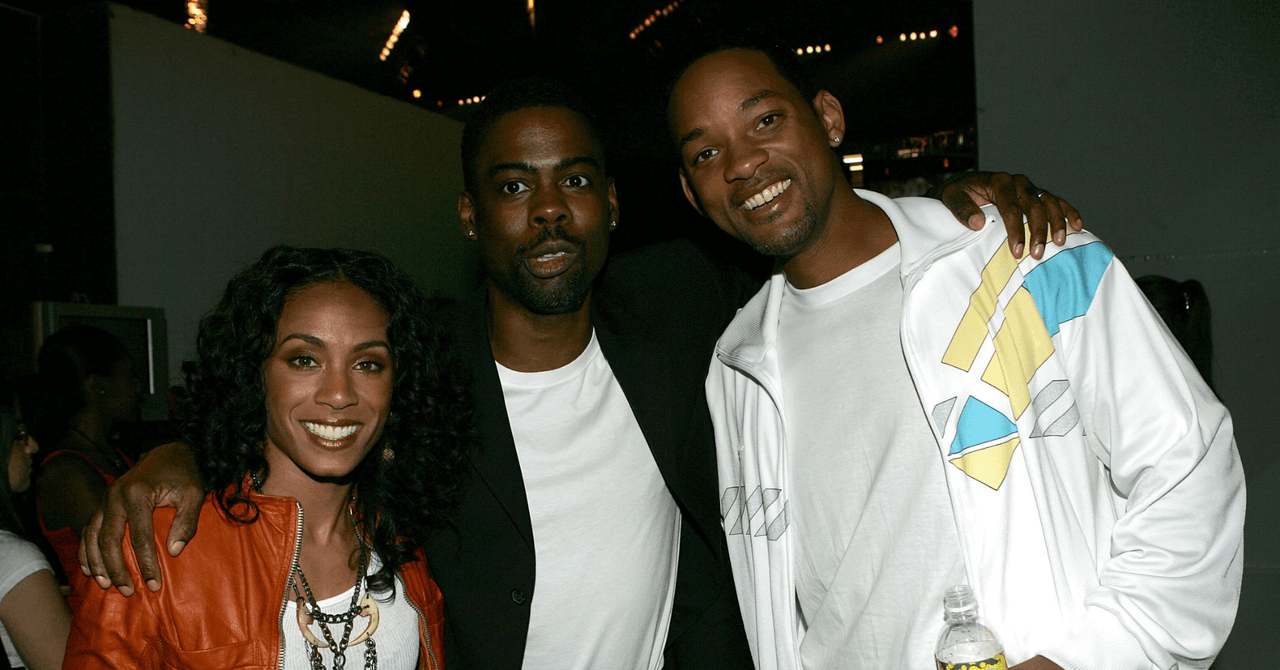 Jada Pikett, Will Smith y Chris Rock