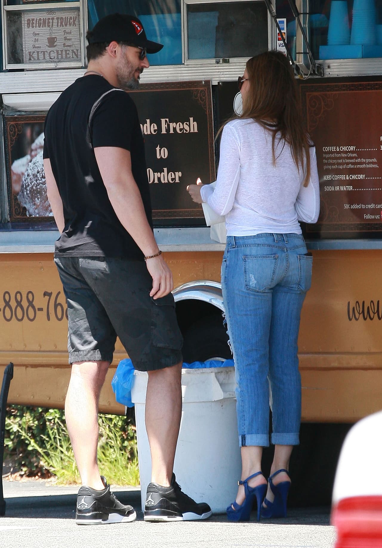 Al parecer Joe y Sofía se ponían de acuerdo acerca de la comida que comprarían.