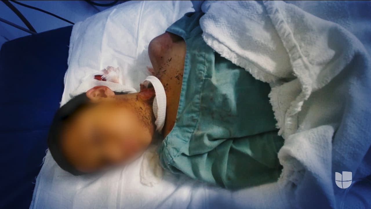 Rescatan en México a un niño migrante que se aferraba al cadáver de su padre