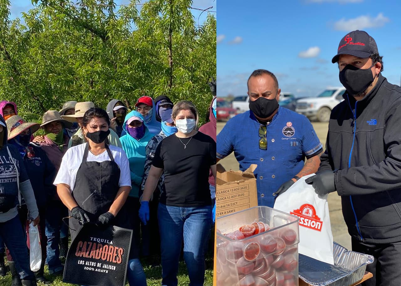 Reparten burritos para campesinos del Valle Central, que en tiempos de coronavirus deben seguir trabajando