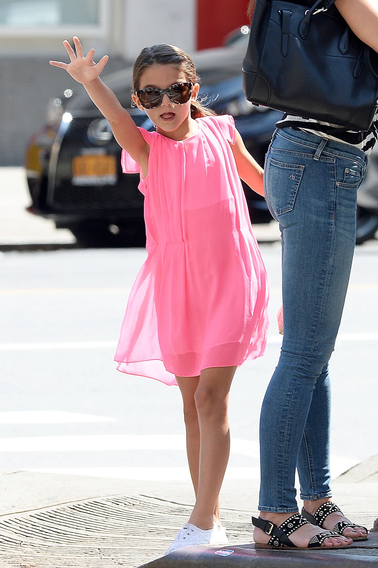 Sin duda está convertida en toda una fashionista.