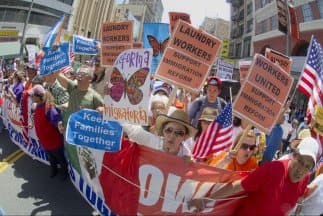 Marcha por la reforma migratoria.