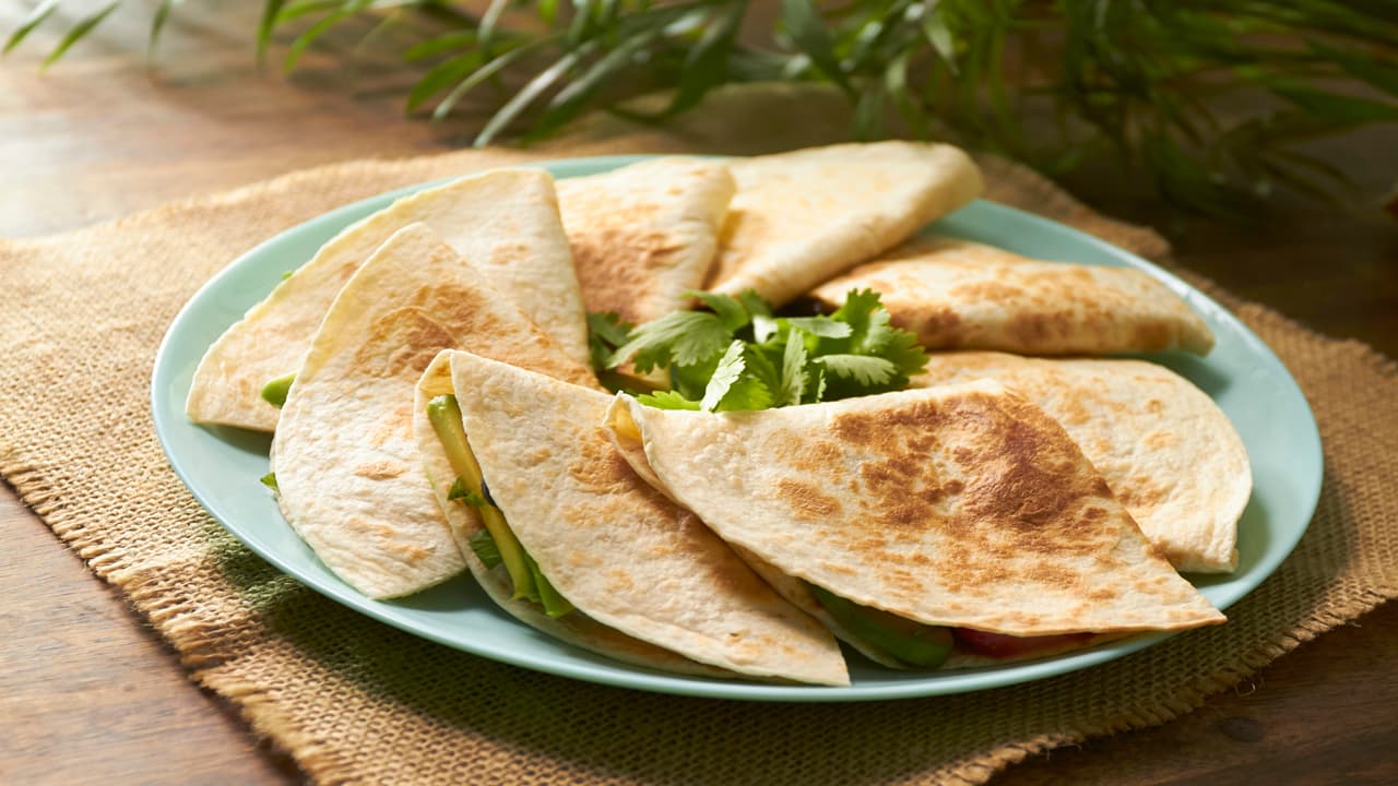 Quesadillas de fresa