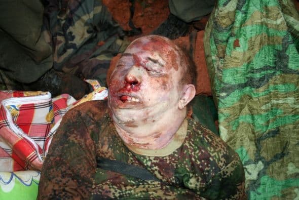 La entrevista se produjo antes de una vasta operación con la que las fuerzas militares mataron al jefe militar de las FARC Jorge Briceño, alias "El Mono Jojoy".