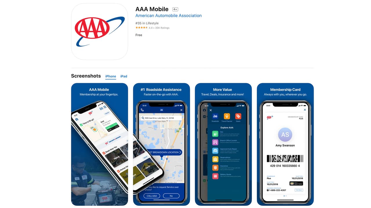 <b>AAA TripTik Travel Planner</b>
<br>La app de AAA 
<b>no requiere ser miembro</b> de la organización parta acceder al 
<b>monitoreo de los precios del combustible en el área del usuario. </b>
<br>Esta app te permite, además, realizar seguimiento de tus viajes. 
<br>La puedes bajar para iOS y Android.
