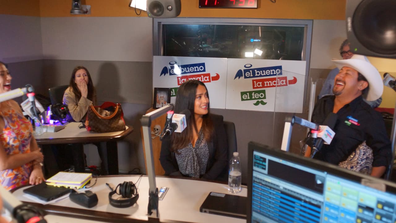Así fue la divertida entrevista de 'El Bueno, La Mala y El Feo' con Salma Hayek.