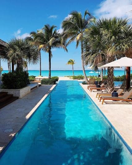 "No quiero irme nunca", escribió Kylie al pie de esta instantánea que ha obtenido casi tres millones de 'Me gusta'.