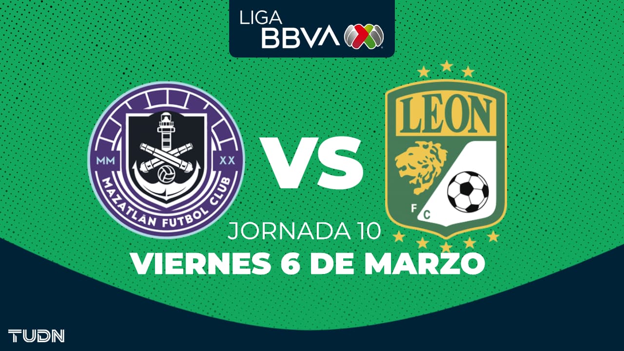 Mazatlán FC vs. León: horario y dónde ver el partido de la Jornada 10 del Clausura 2026