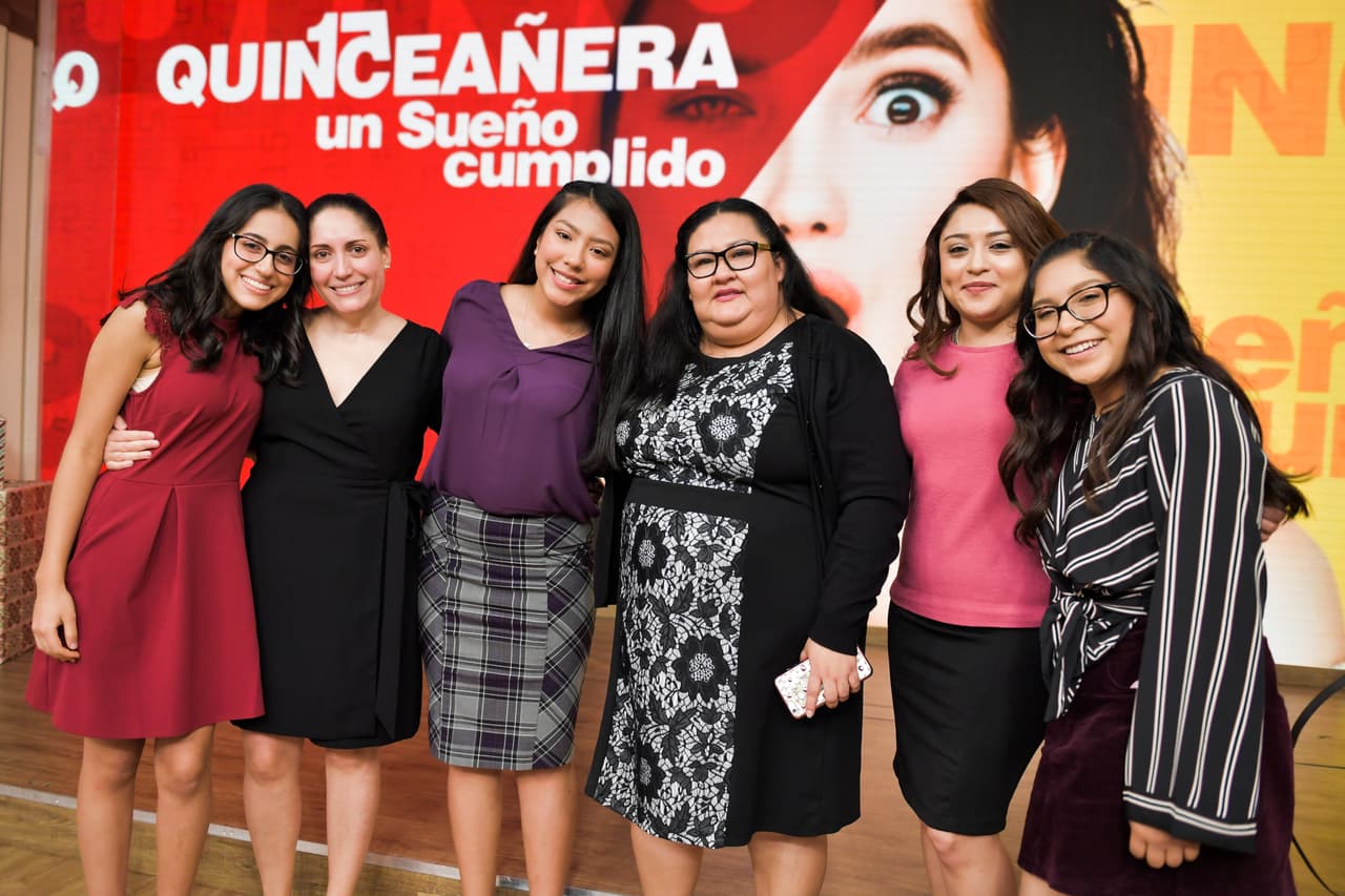 Junto a sus madres, que no cabían de la emoción, las tres finalistas celebraron esta mañana que quedará grabada en sus memorias.