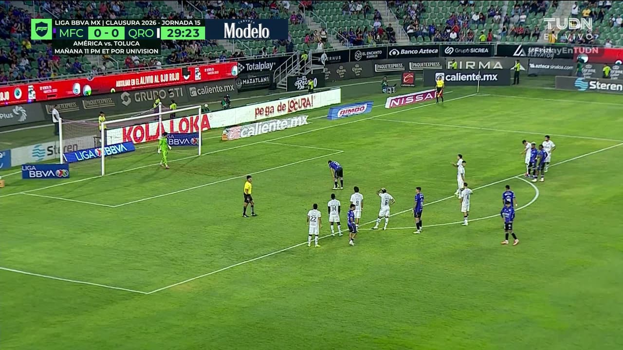 ¡GOL!  anota para Mazatlán FC. Brian Rubio