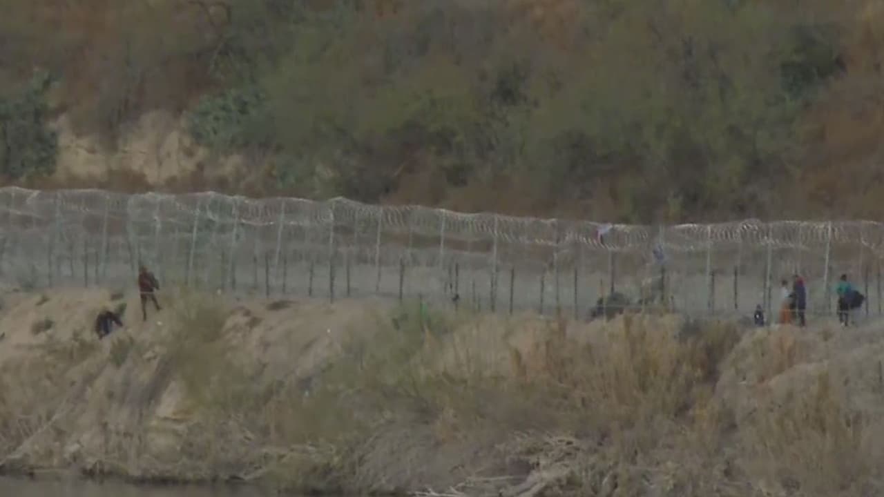 Poca actividad migratoria: así luce frontera de Eagle Pass y Piedras Negras antes de posesión de Trump