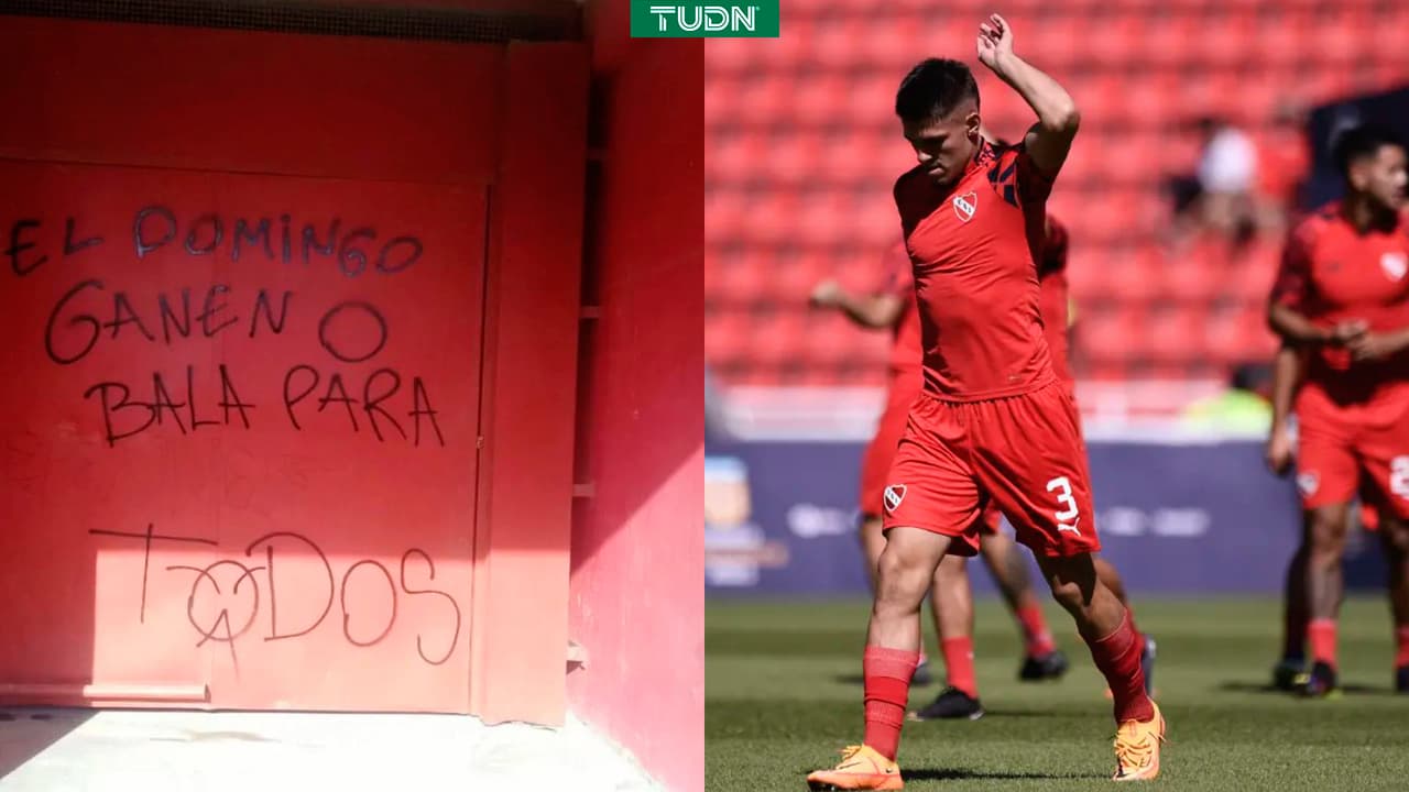 ¡Amenazan con triunfo o bala para jugadores de Independiente!