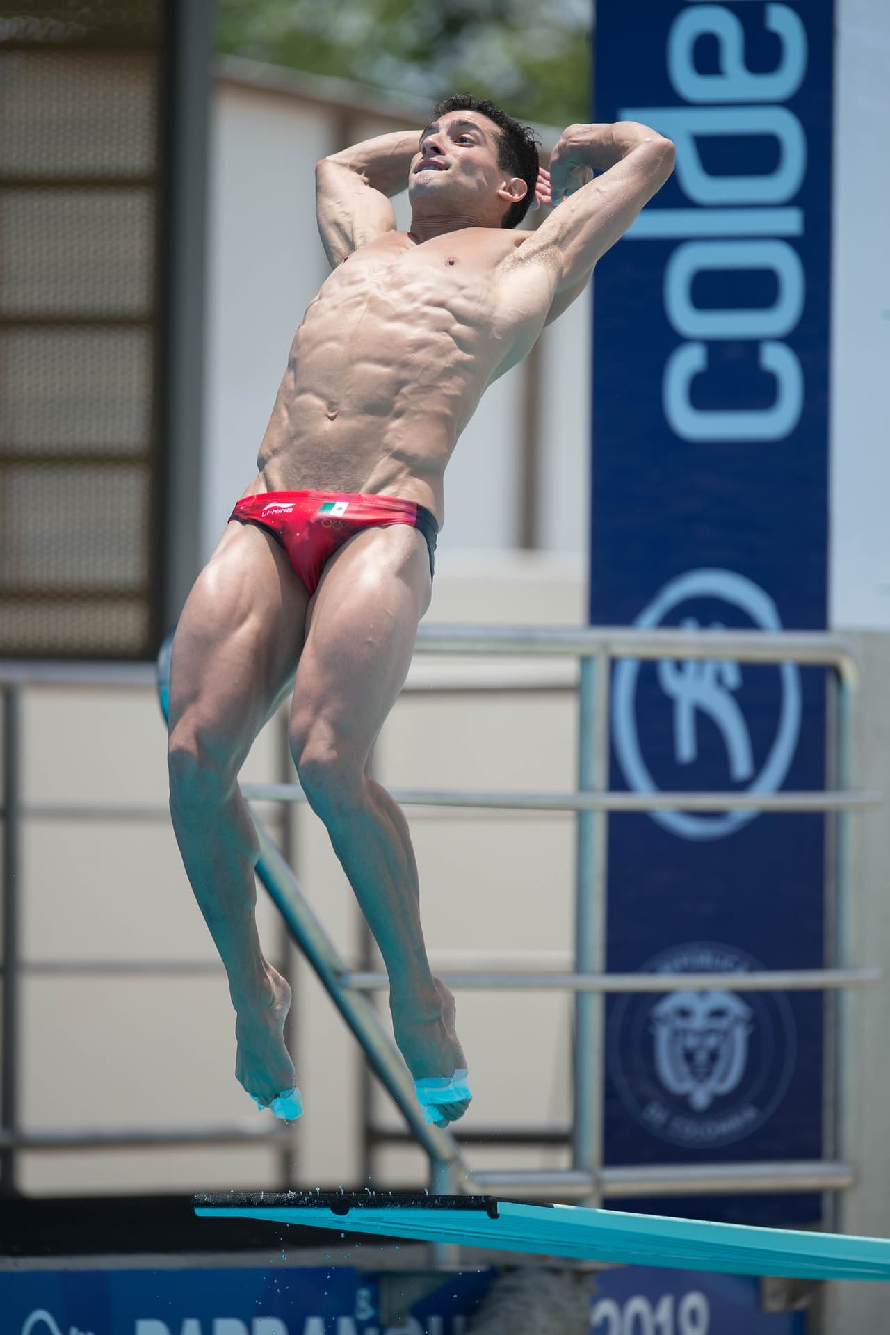 Jahir Ocampo y Rommel Pacheco fueron los representantes mexicanos en los clavados desde un metro de altura en masculino.