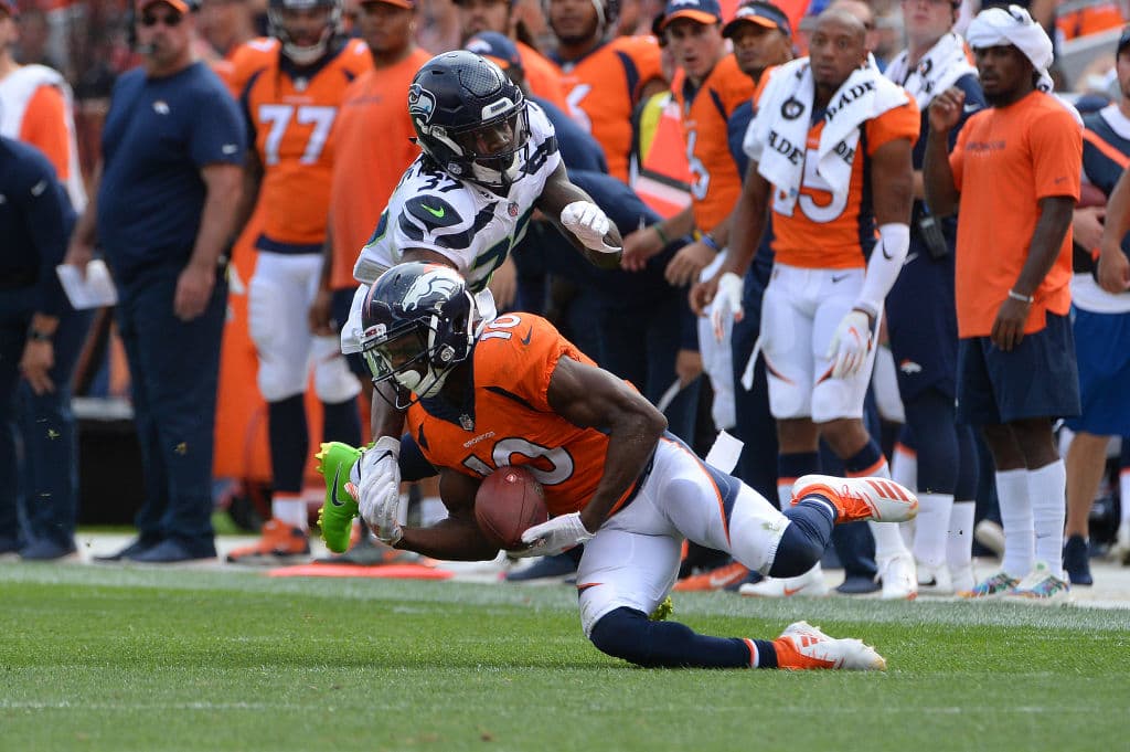 13)
<b>Emmanuel Sanders</b>. El receptor de los Denver Broncos capturó 10 pases para 135 yardas y un touchdown en la victoria de su equipo 27-24 sobre Seattle.